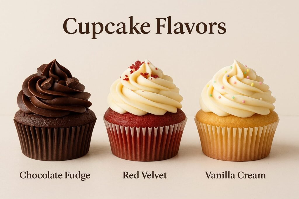 Best Cupcakes  / Classic Cupcakes (Chocolate, Red Velvet, Vanilla) Flavours making shop in Vengara