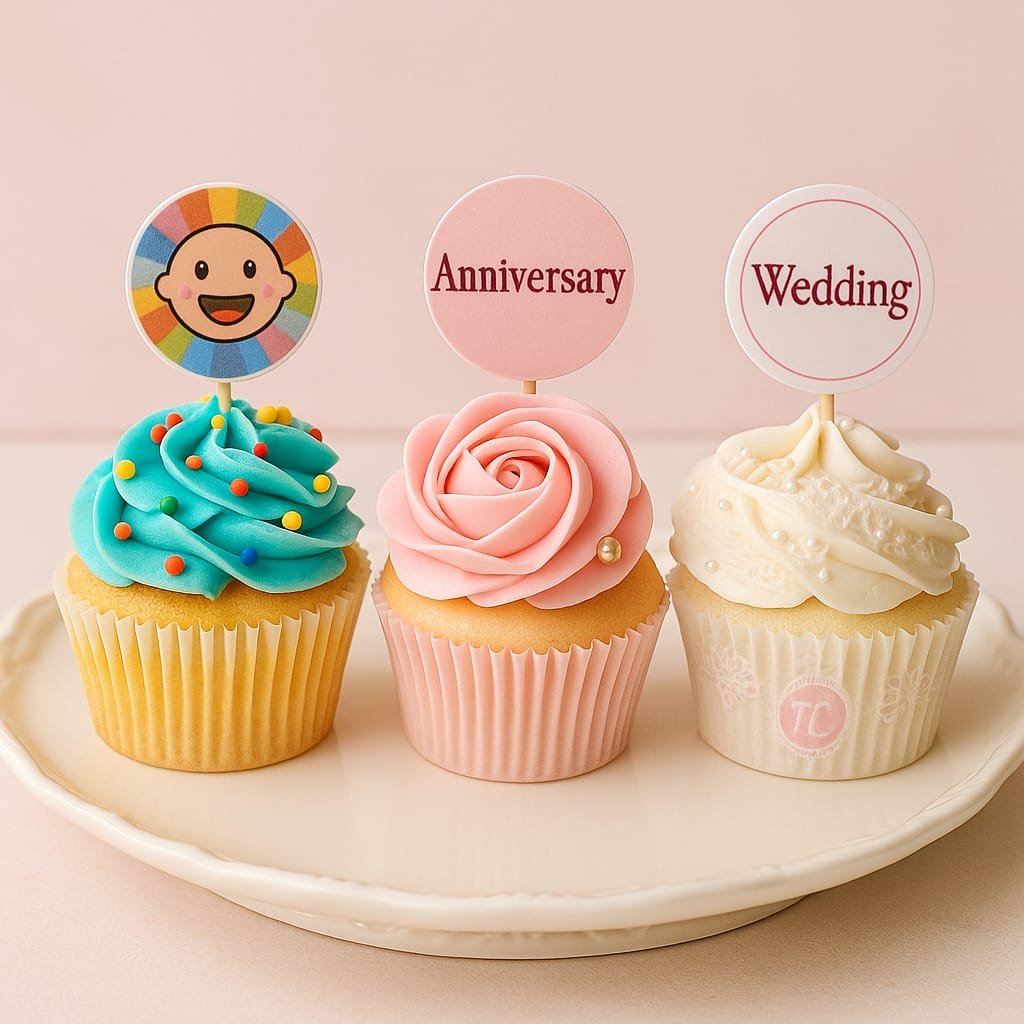 Best Cupcakes  / Theme-based cupcakes (Kids, Anniversary, Wedding) making shop in Vengara